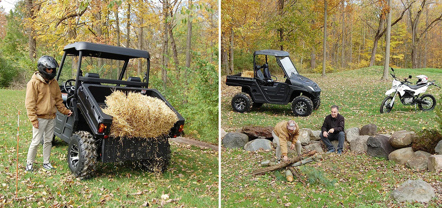 Shire Centaur 4x4 E-UTV with 14Kw motor