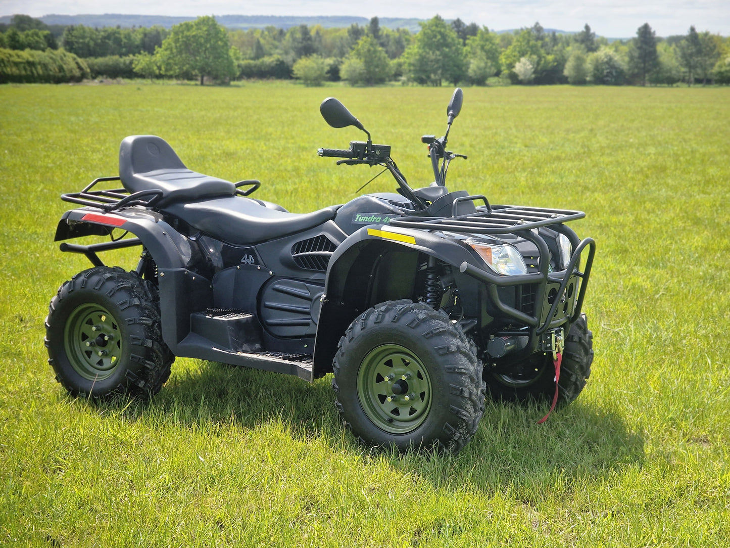 Electric road legal Quad Bike Shire Tundra E-ATV 4x4 14Kw Road Legal