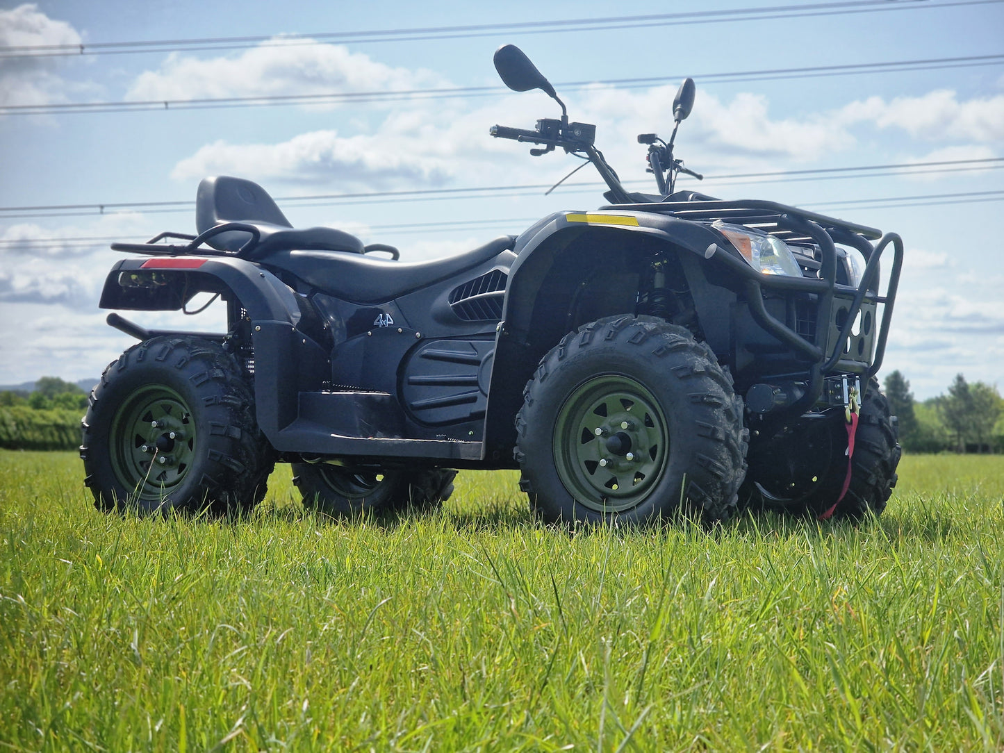 Electric road legal Quad Bike Shire Tundra E-ATV 4x4 14Kw Road Legal