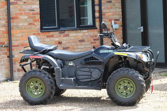 Electric road legal Quad Bike Shire Tundra E-ATV 4x4 14Kw Road Legal