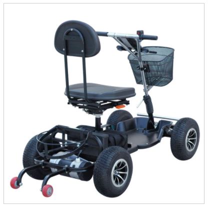 Golf Freedom Rider FR4  All Terrain Single Seater Personal Golf Transporter - Greentouch Technologies UK Ltd