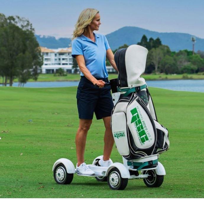 Electric Golf KADDI -  4 Wheel Golf Personal Transporter - Greentouch Technologies UK Ltd