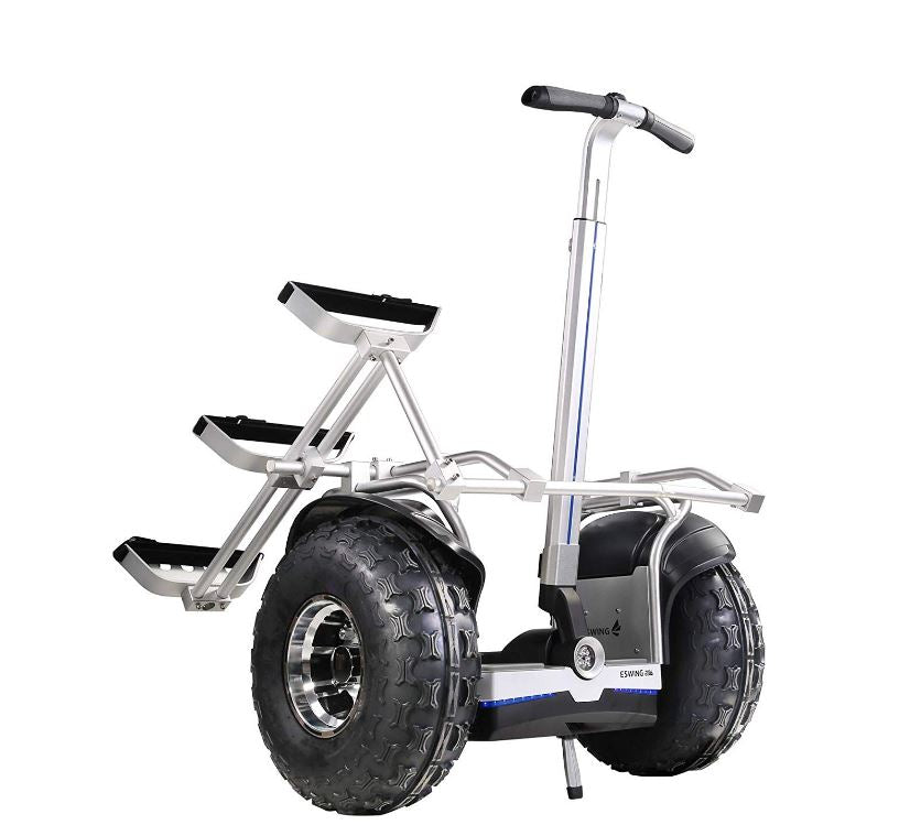 Segway Golf bag carrier - silver finish - Greentouch Technologies UK Ltd