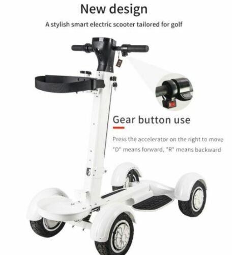 Electric Golf Kaddi -  4 Wheel Golf Personal Transporter